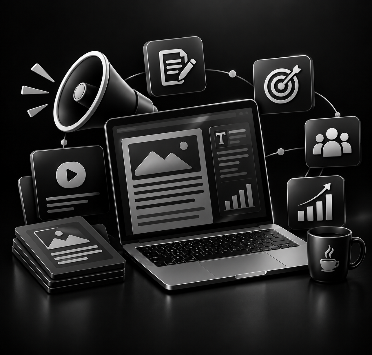 monochrome content marketing studio